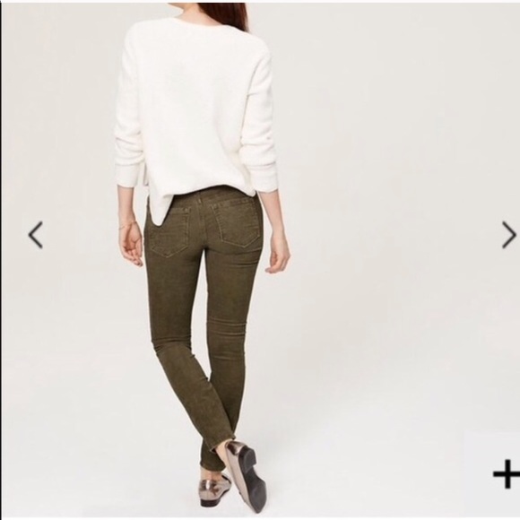 Ann Taylor LOFT Petite Cropped Cords, Sz 24P - Picture 6 of 6